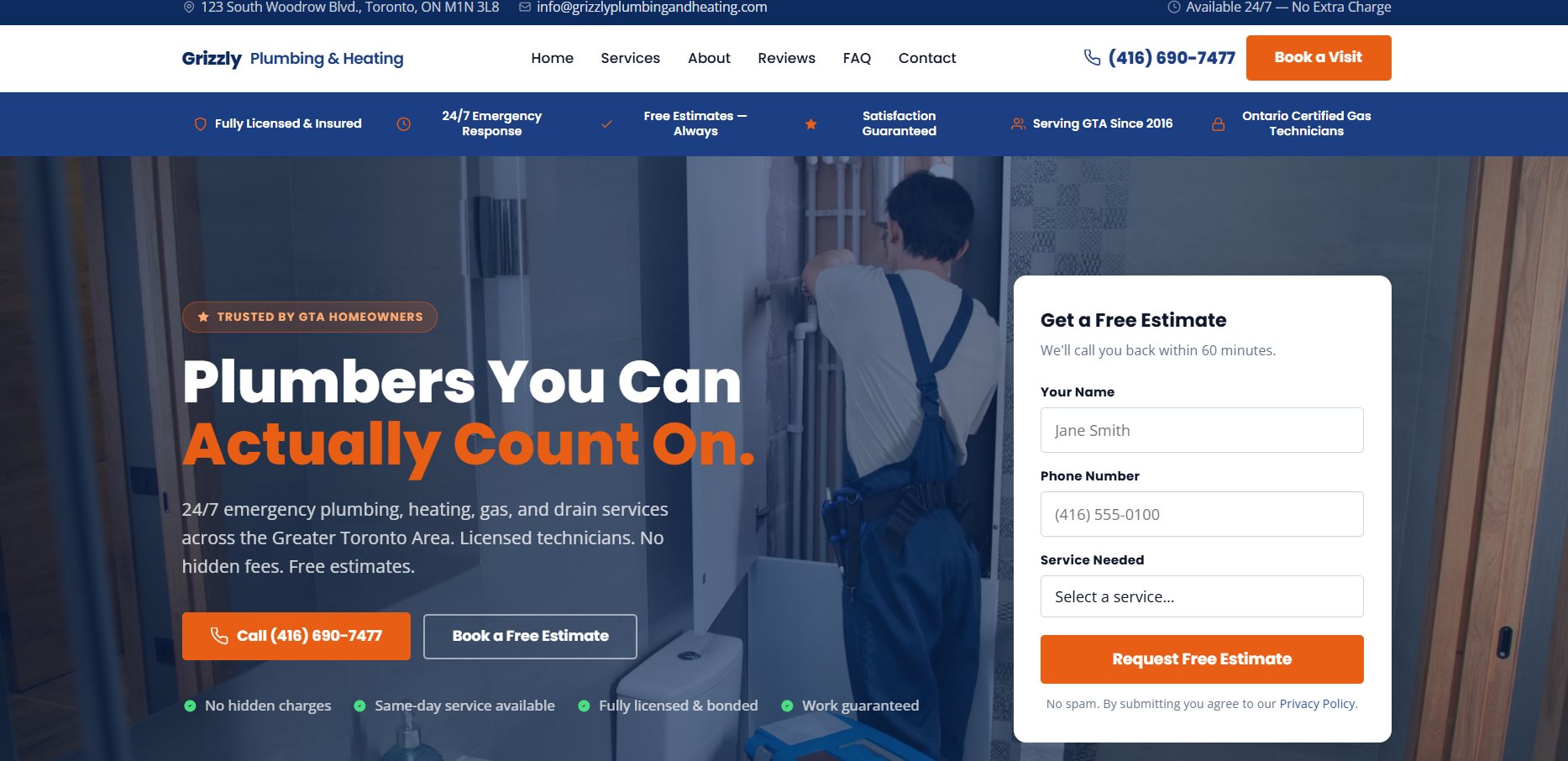 Grizzly Plumbing & Heating